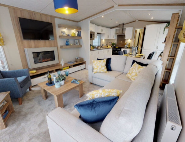 Pemberton Marlow caravan for sale Suffolk - lounge