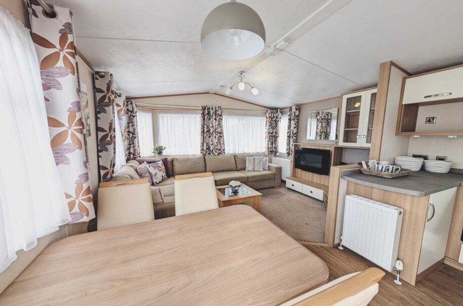 Spacious 3 bderoom caravan at Beach View.